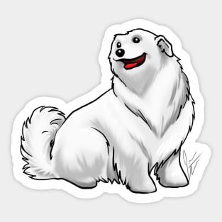 Dog - Great Pyrenees - White Sticker